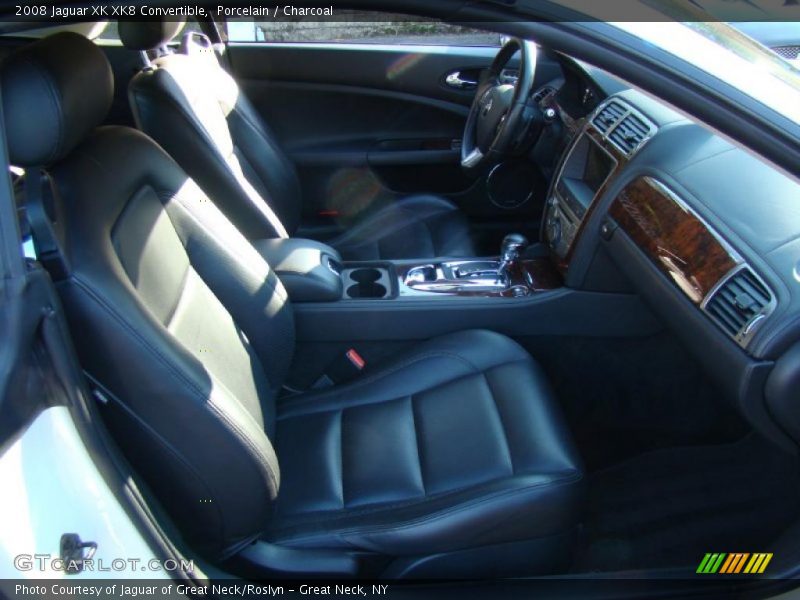 Porcelain / Charcoal 2008 Jaguar XK XK8 Convertible