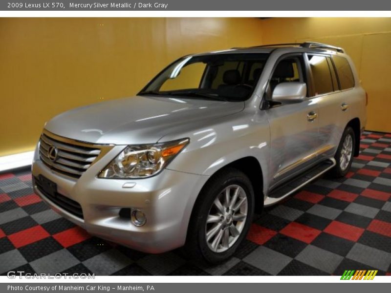 Mercury Silver Metallic / Dark Gray 2009 Lexus LX 570