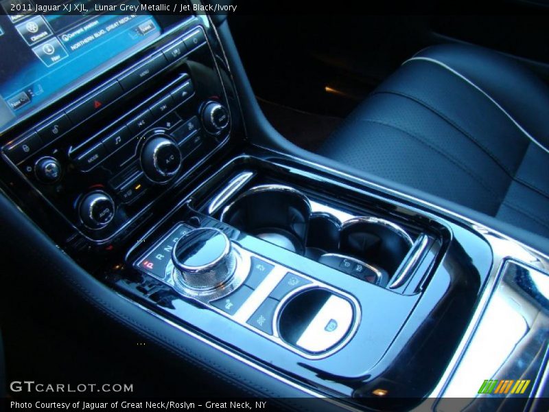 Lunar Grey Metallic / Jet Black/Ivory 2011 Jaguar XJ XJL