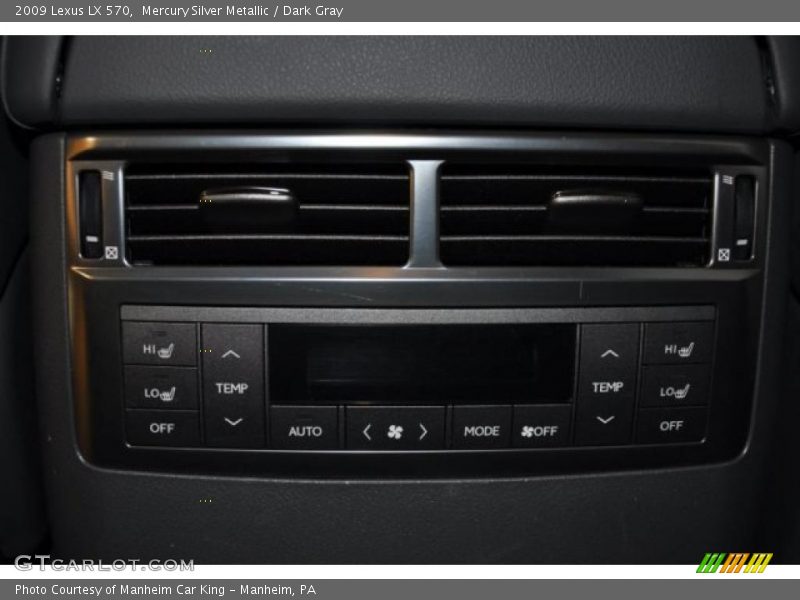 Mercury Silver Metallic / Dark Gray 2009 Lexus LX 570