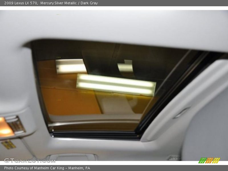 Mercury Silver Metallic / Dark Gray 2009 Lexus LX 570