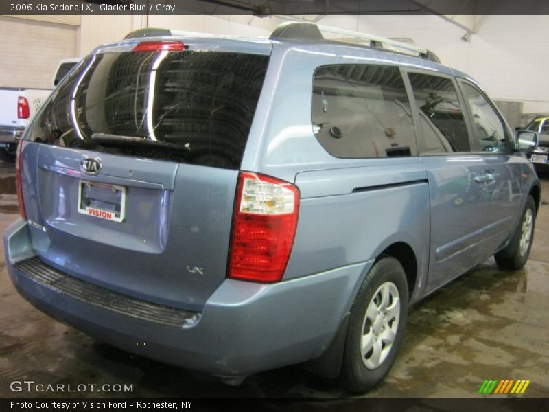 Glacier Blue / Gray 2006 Kia Sedona LX