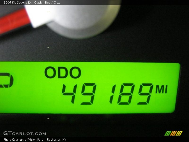Glacier Blue / Gray 2006 Kia Sedona LX