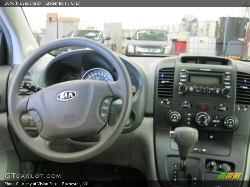 Glacier Blue / Gray 2006 Kia Sedona LX