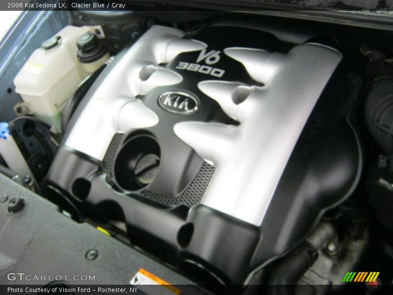 Glacier Blue / Gray 2006 Kia Sedona LX