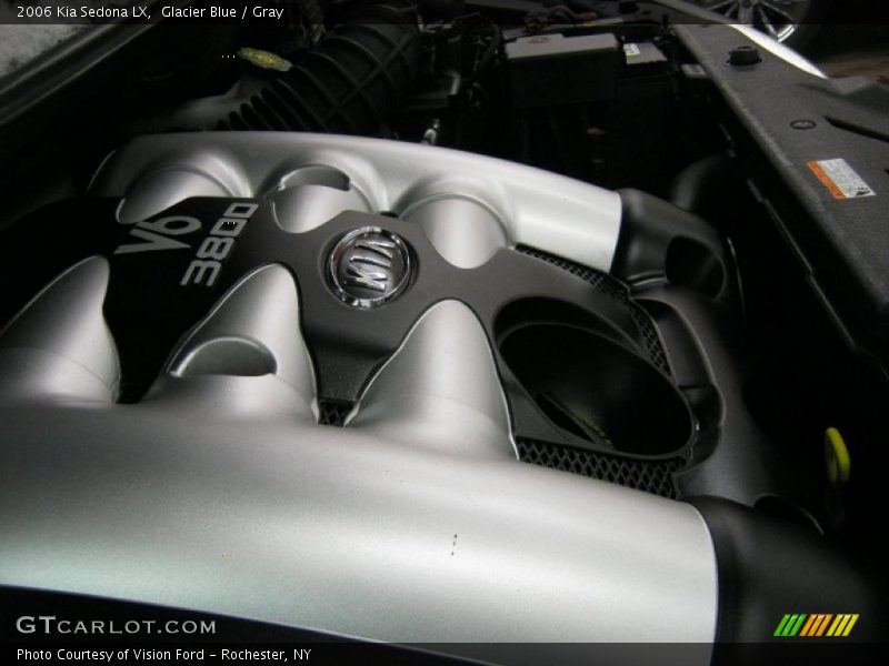 Glacier Blue / Gray 2006 Kia Sedona LX
