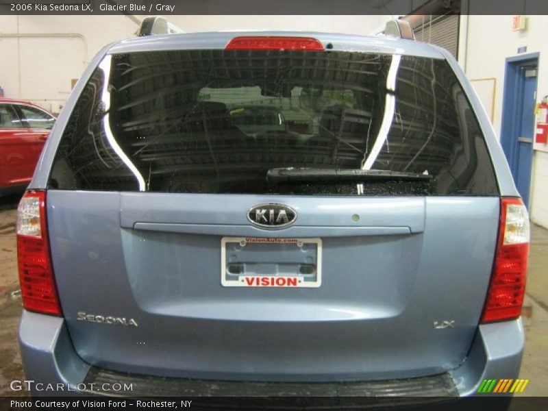 Glacier Blue / Gray 2006 Kia Sedona LX