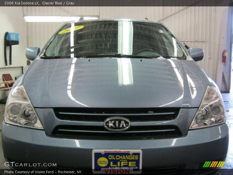 Glacier Blue / Gray 2006 Kia Sedona LX