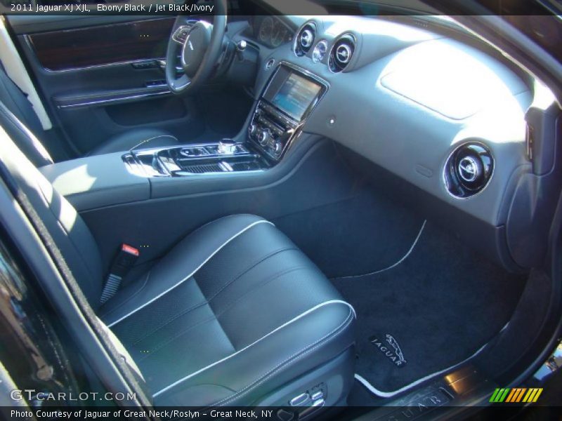  2011 XJ XJL Jet Black/Ivory Interior