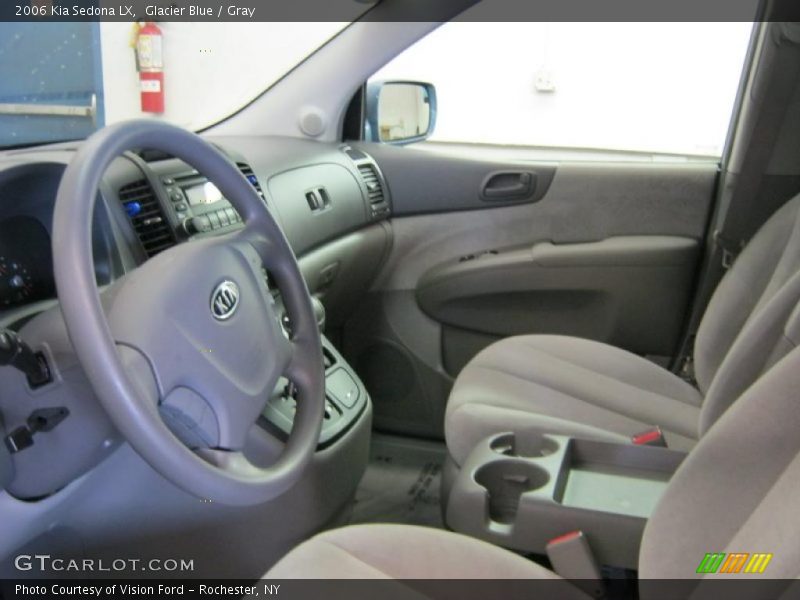 Glacier Blue / Gray 2006 Kia Sedona LX