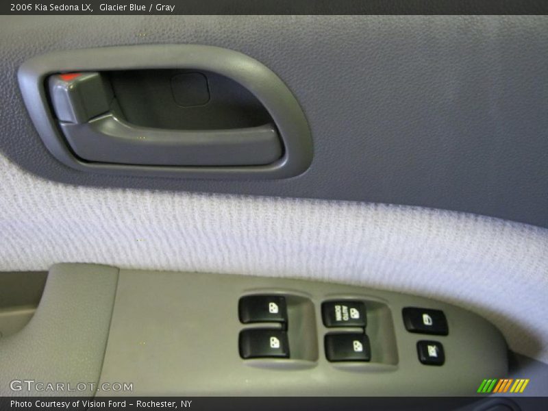 Glacier Blue / Gray 2006 Kia Sedona LX