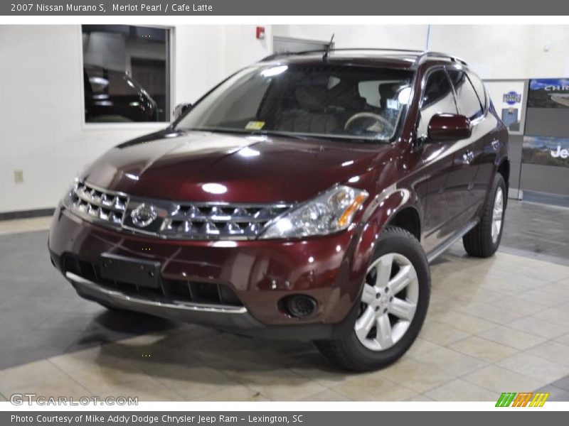 Merlot Pearl / Cafe Latte 2007 Nissan Murano S