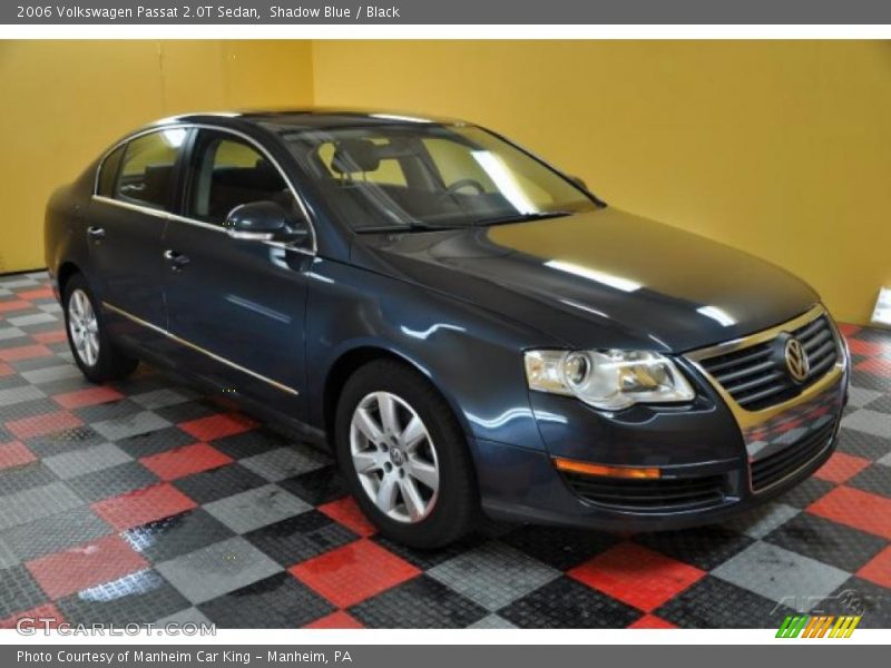 Shadow Blue / Black 2006 Volkswagen Passat 2.0T Sedan