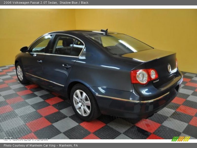 Shadow Blue / Black 2006 Volkswagen Passat 2.0T Sedan