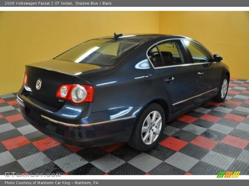 Shadow Blue / Black 2006 Volkswagen Passat 2.0T Sedan