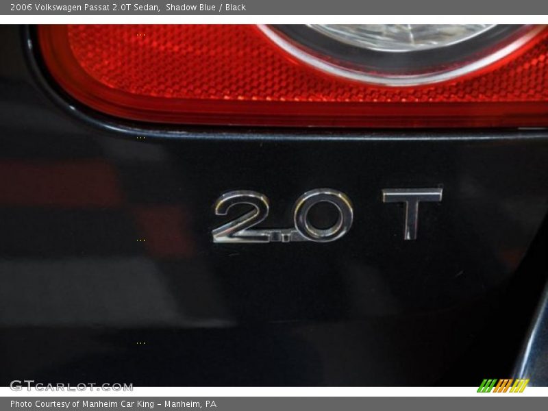 Shadow Blue / Black 2006 Volkswagen Passat 2.0T Sedan
