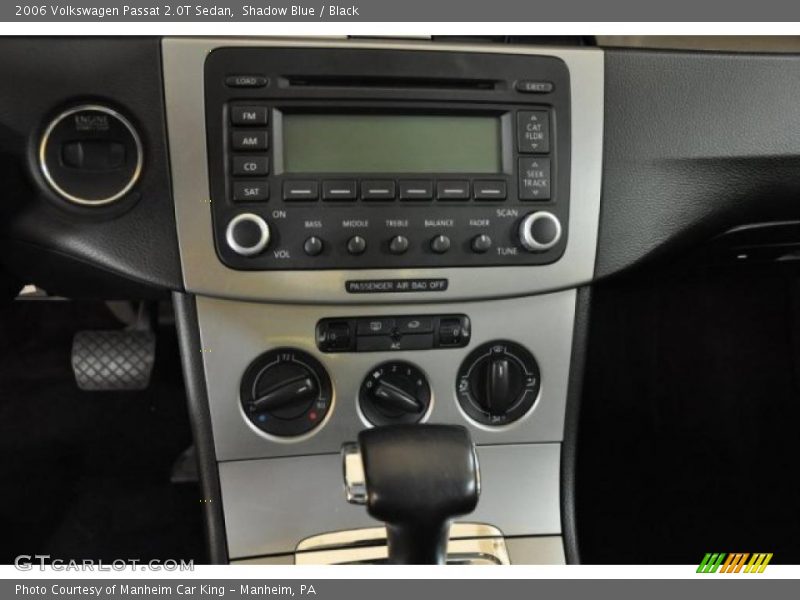 Shadow Blue / Black 2006 Volkswagen Passat 2.0T Sedan