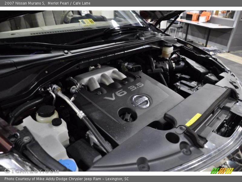 Merlot Pearl / Cafe Latte 2007 Nissan Murano S
