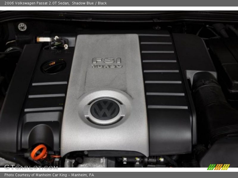 Shadow Blue / Black 2006 Volkswagen Passat 2.0T Sedan