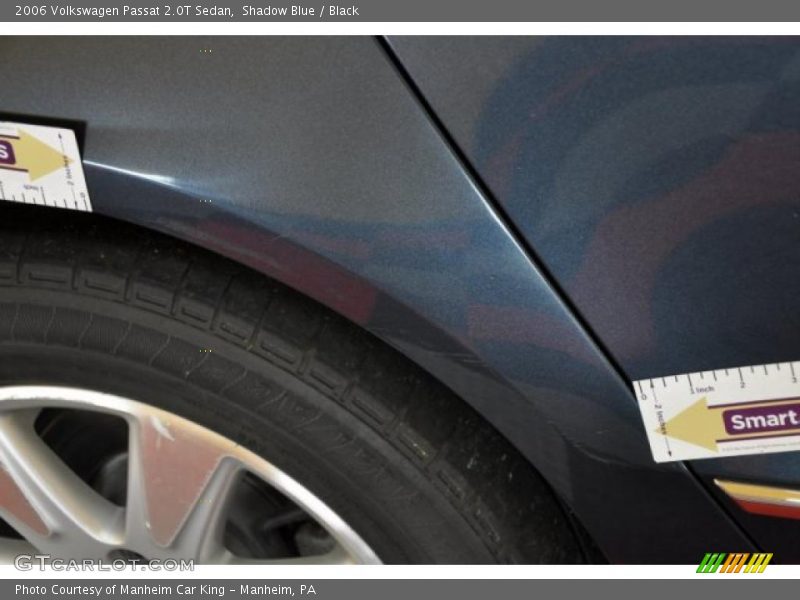 Shadow Blue / Black 2006 Volkswagen Passat 2.0T Sedan