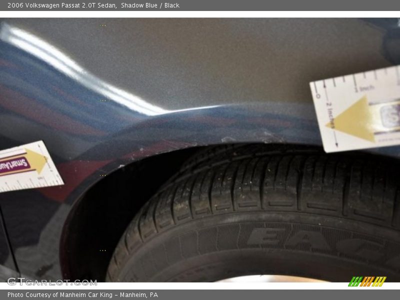Shadow Blue / Black 2006 Volkswagen Passat 2.0T Sedan