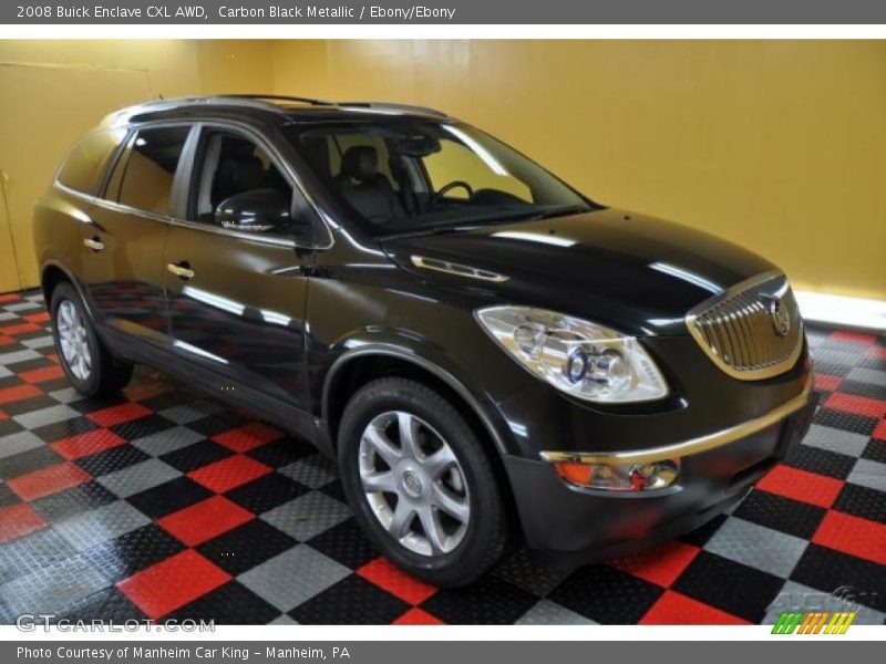 Carbon Black Metallic / Ebony/Ebony 2008 Buick Enclave CXL AWD