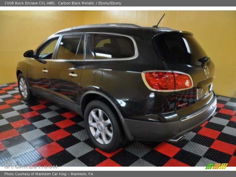 Carbon Black Metallic / Ebony/Ebony 2008 Buick Enclave CXL AWD