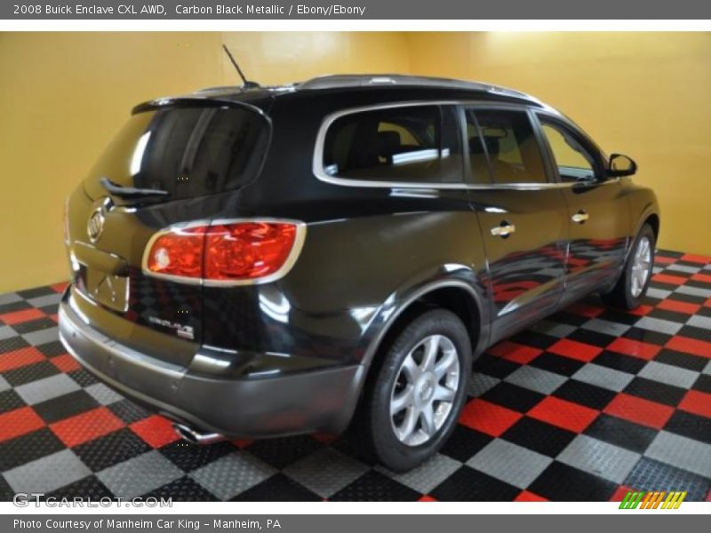 Carbon Black Metallic / Ebony/Ebony 2008 Buick Enclave CXL AWD