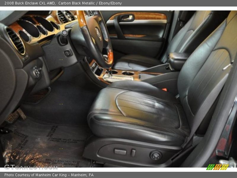 Carbon Black Metallic / Ebony/Ebony 2008 Buick Enclave CXL AWD