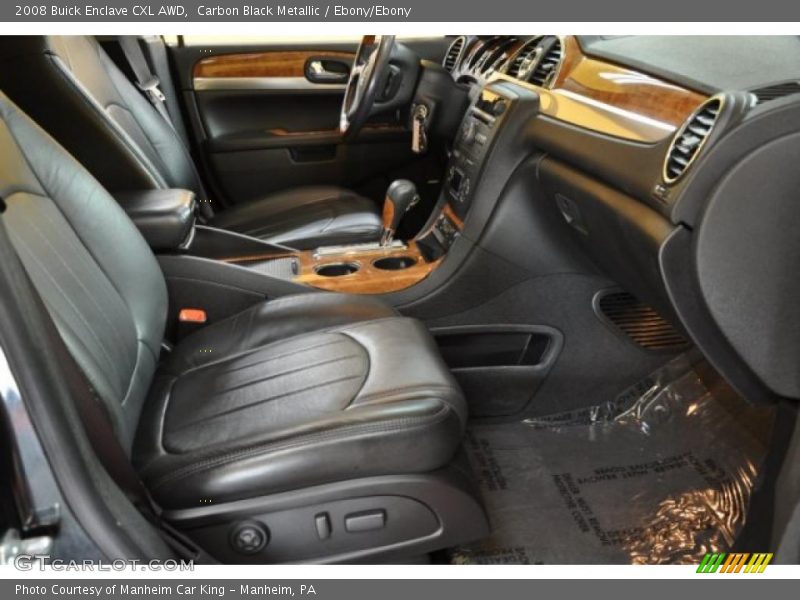 Carbon Black Metallic / Ebony/Ebony 2008 Buick Enclave CXL AWD