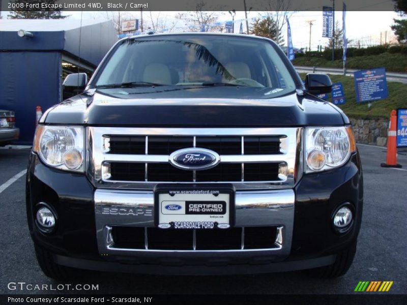 Black / Camel 2008 Ford Escape Limited 4WD