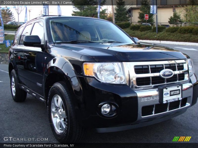 Black / Camel 2008 Ford Escape Limited 4WD