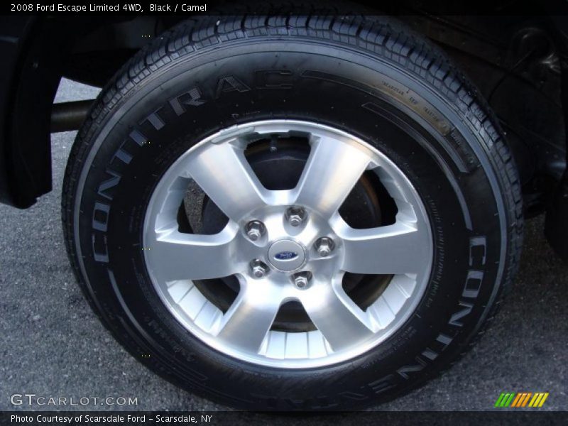 Black / Camel 2008 Ford Escape Limited 4WD