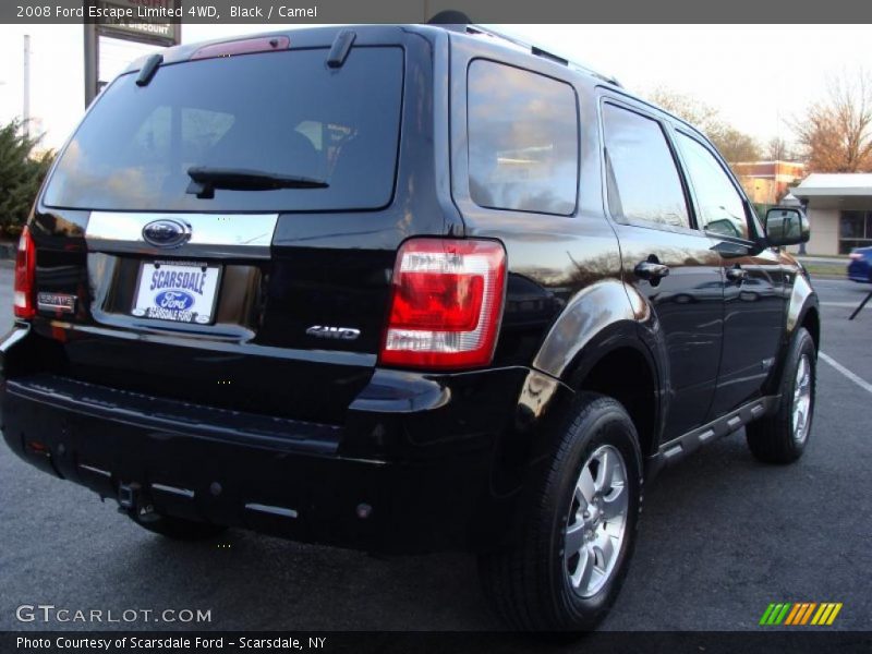 Black / Camel 2008 Ford Escape Limited 4WD
