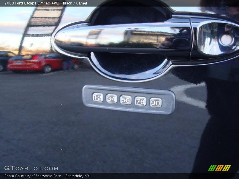 Black / Camel 2008 Ford Escape Limited 4WD