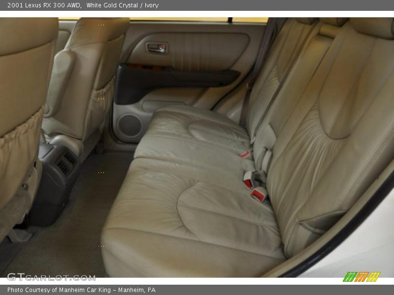 White Gold Crystal / Ivory 2001 Lexus RX 300 AWD
