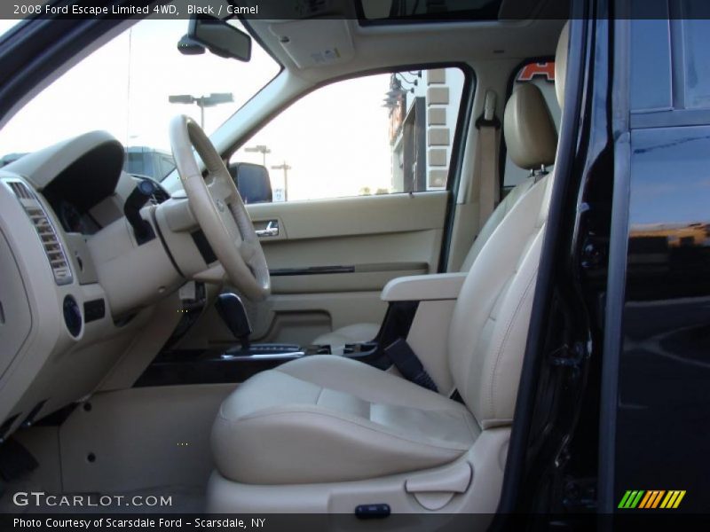 Black / Camel 2008 Ford Escape Limited 4WD