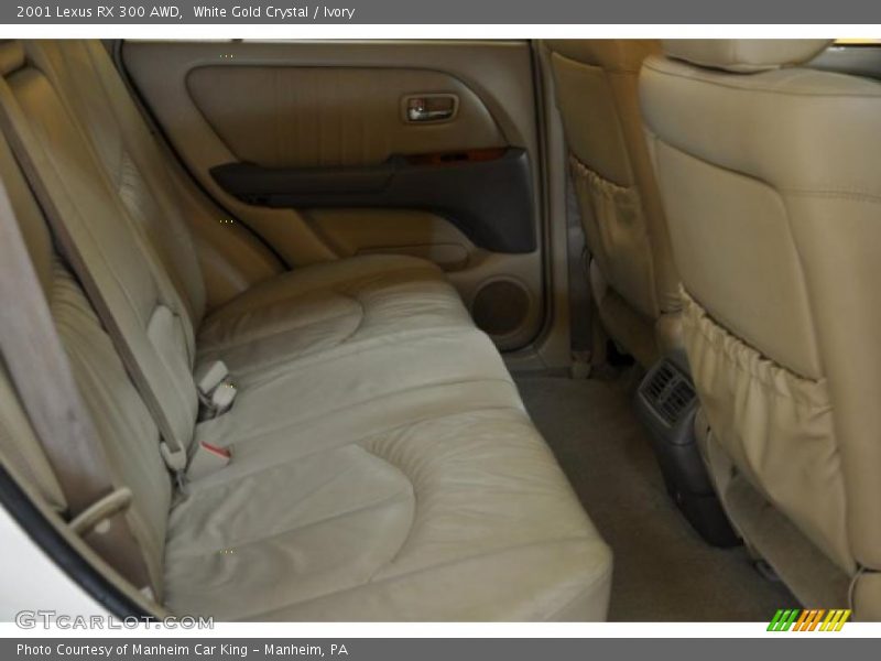 White Gold Crystal / Ivory 2001 Lexus RX 300 AWD