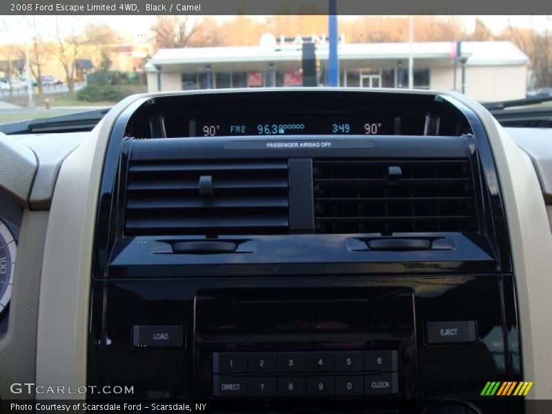 Black / Camel 2008 Ford Escape Limited 4WD