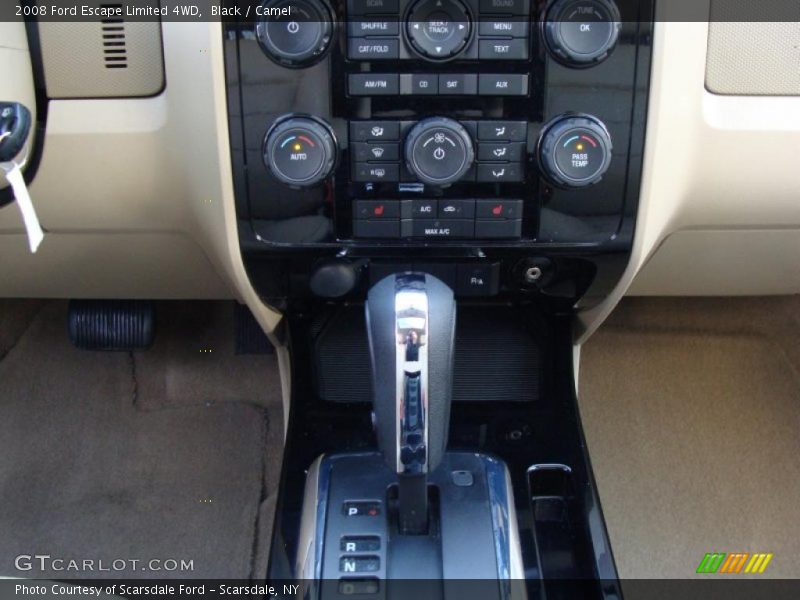 Black / Camel 2008 Ford Escape Limited 4WD