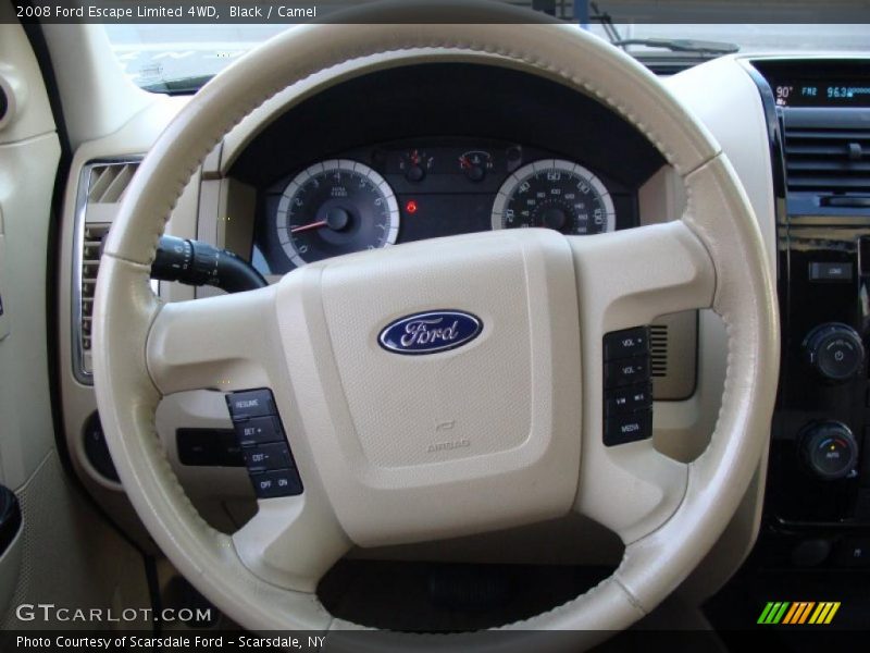 Black / Camel 2008 Ford Escape Limited 4WD