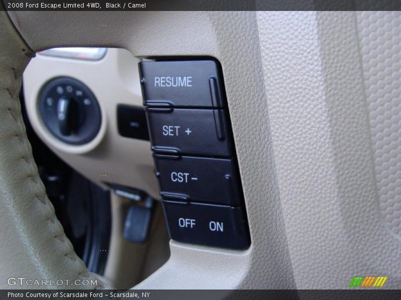 Black / Camel 2008 Ford Escape Limited 4WD