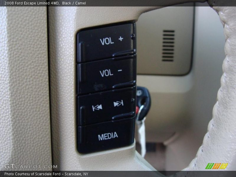 Black / Camel 2008 Ford Escape Limited 4WD