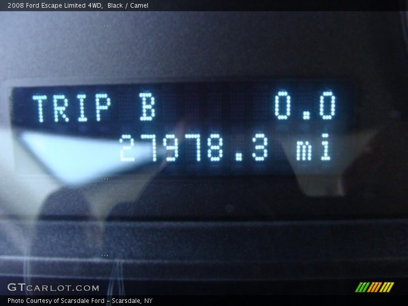 Black / Camel 2008 Ford Escape Limited 4WD
