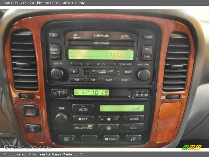 Controls of 2001 LX 470