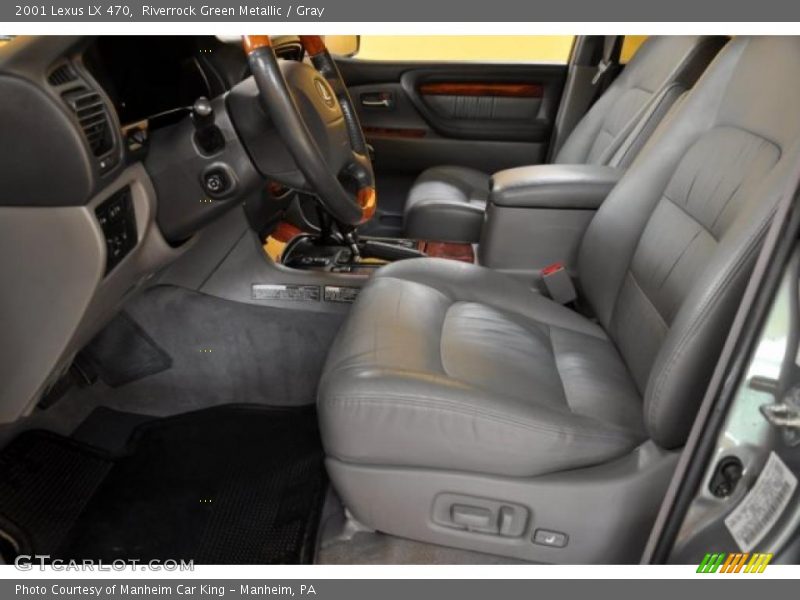  2001 LX 470 Gray Interior