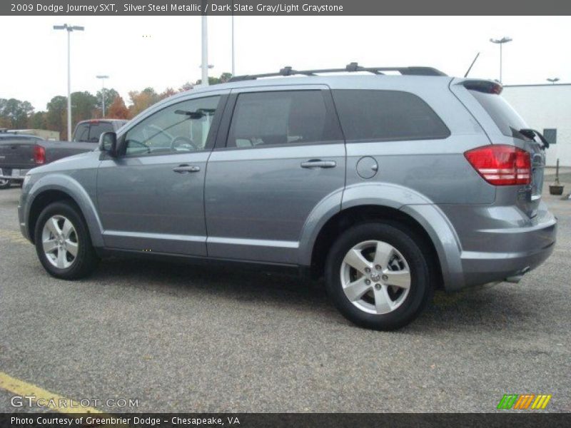 Silver Steel Metallic / Dark Slate Gray/Light Graystone 2009 Dodge Journey SXT