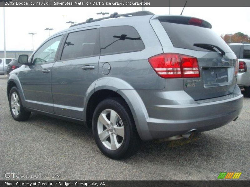Silver Steel Metallic / Dark Slate Gray/Light Graystone 2009 Dodge Journey SXT