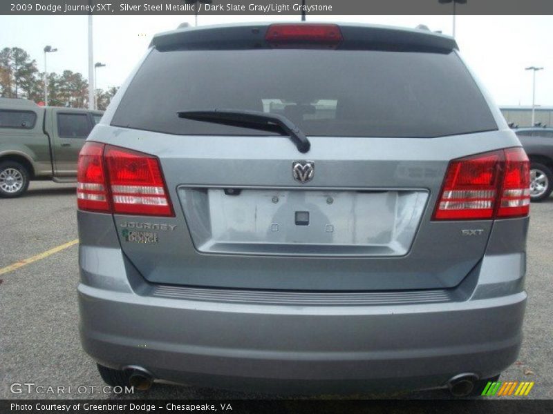 Silver Steel Metallic / Dark Slate Gray/Light Graystone 2009 Dodge Journey SXT