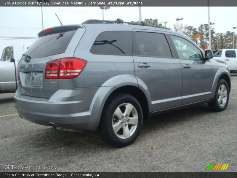 Silver Steel Metallic / Dark Slate Gray/Light Graystone 2009 Dodge Journey SXT